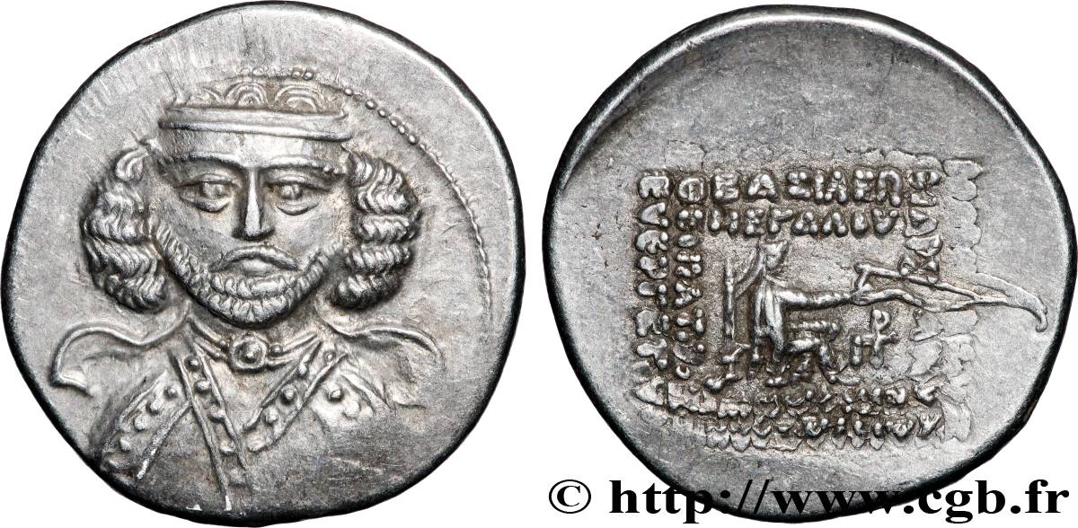 ROYAUME PARTHE - PHRAATES III Drachme SPL/TTB+
