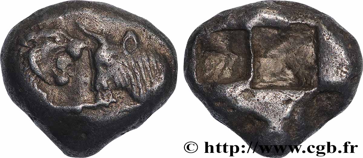 LYDIE - ROYAUME DE LYDIE - CRÉSUS Hemistatère TTB+