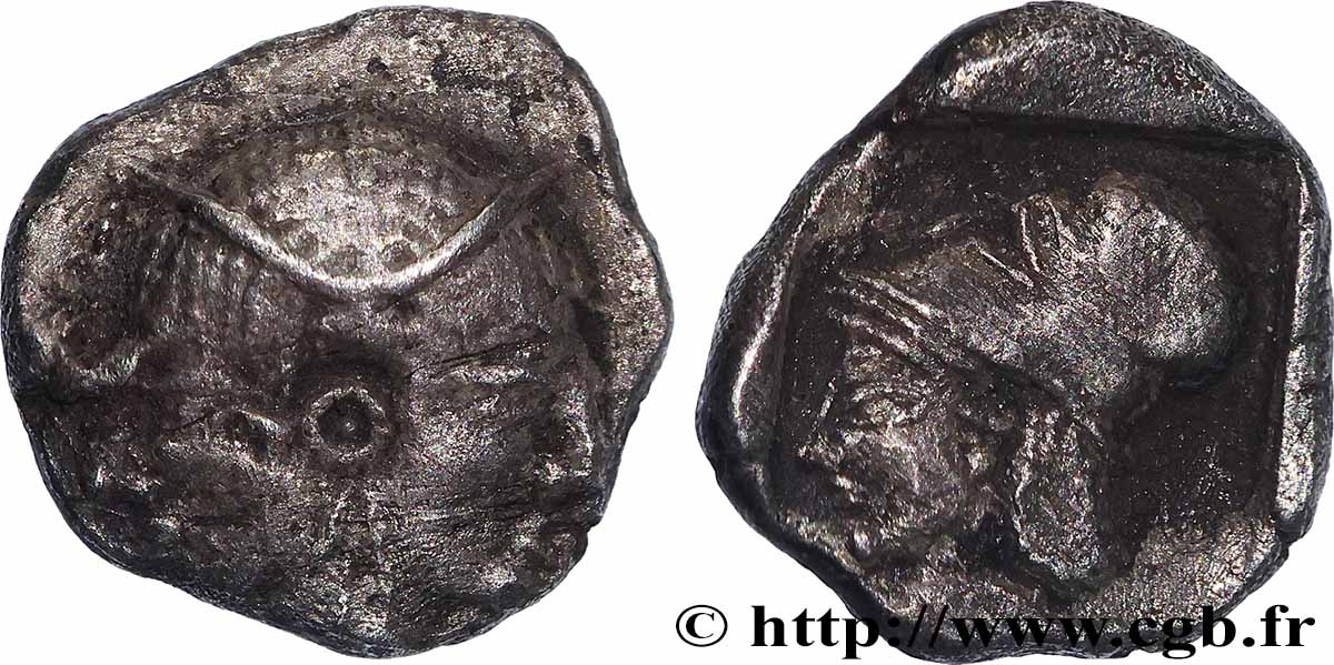 MYSIE - LAMPSAQUE Trihemiobole TTB