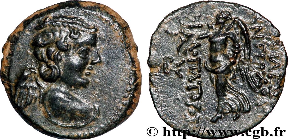 SYRIE - ROYAUME SÉLEUCIDE - ANTIOCHUS IX CYZICÈNE Unité TTB+