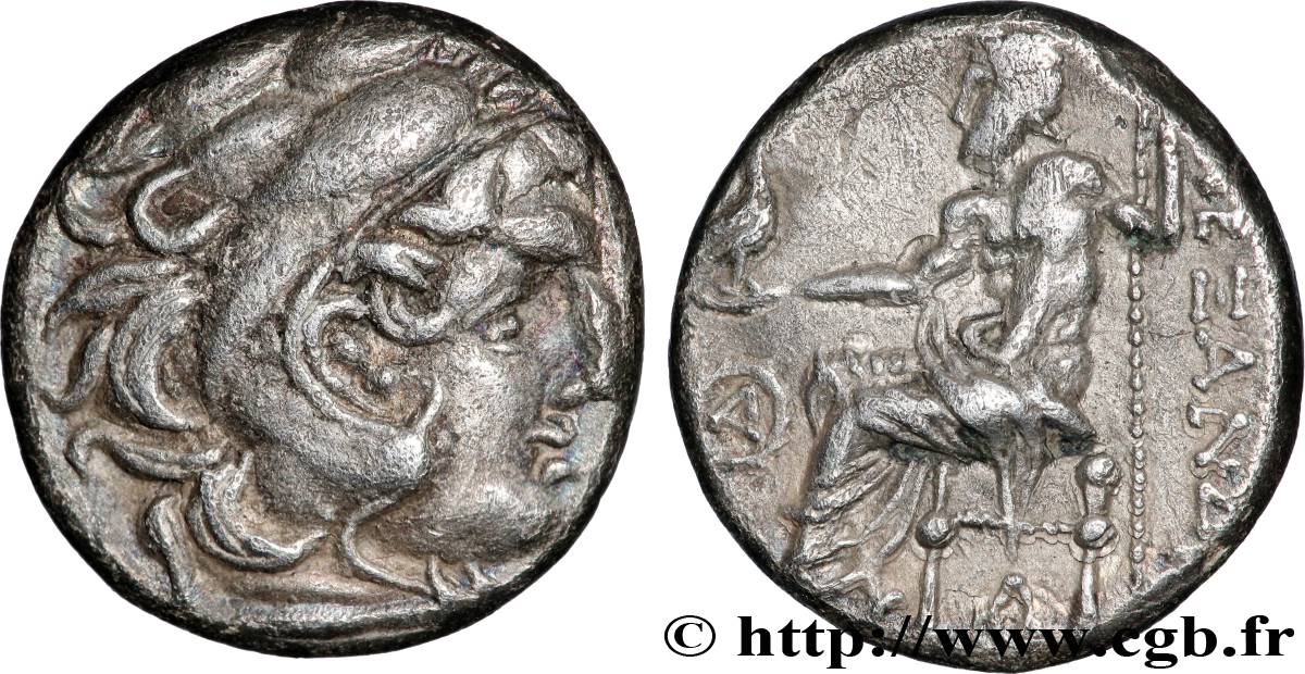 MACÉDOINE - ROYAUME DE MACÉDOINE - PHILIPPE III ARRHIDÉE Drachme SUP/TTB+