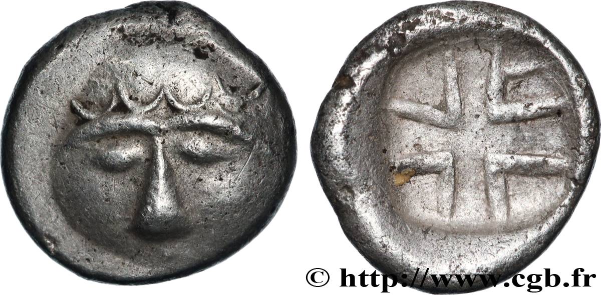 MYSIEN - PARION Trihemidrachme SS