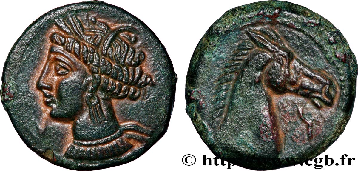 ZEUGITANIEN - KARTHAGO Shekel fST/VZ