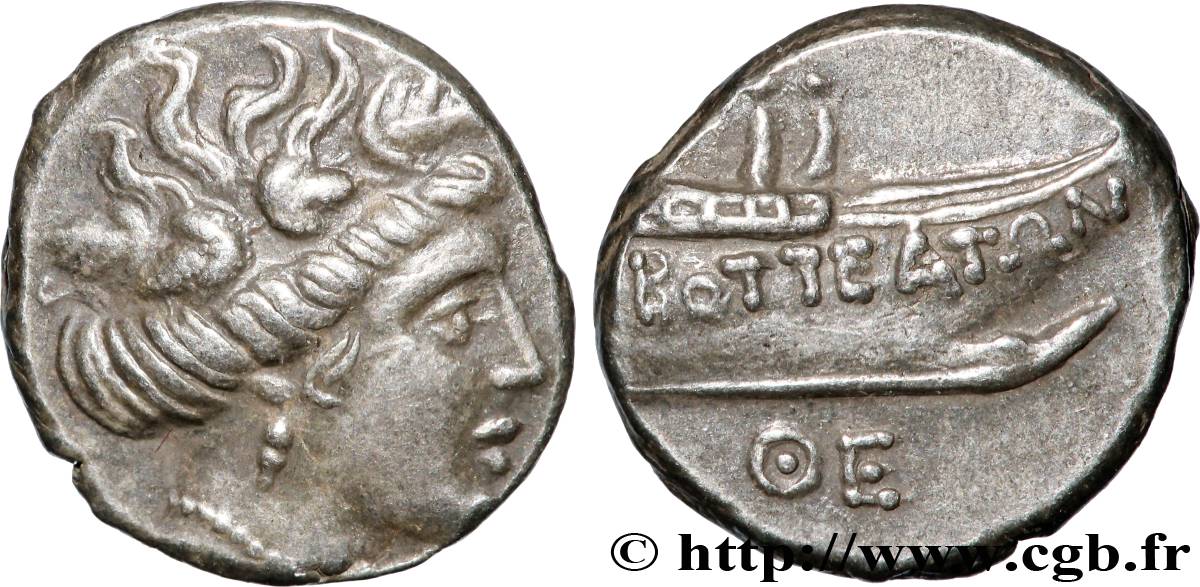 MACÉDOINE - PROVINCE DE MACÉDOINE - BOTTIAIA Tetrobole SUP