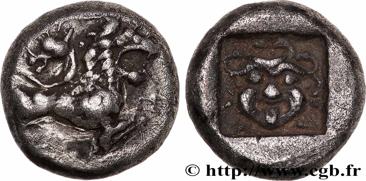 ASIE MINEURE Hemidrachme SUP/TTB+