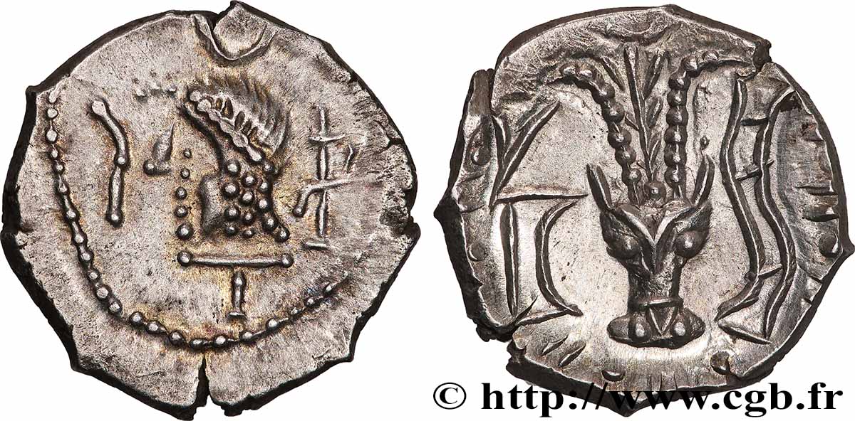 ARABIA FELIX - HIMYARITES Denier ou drachme SUP/SPL