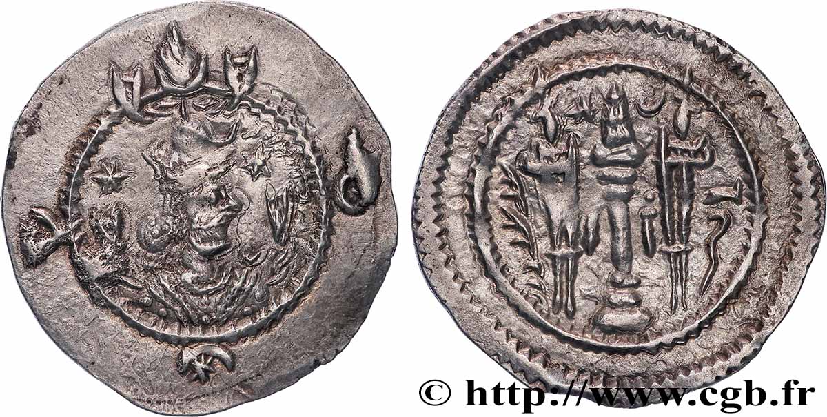 SASSANIDES - ROYAUME SASSANIDE - HORMIZD IV Drachme TTB