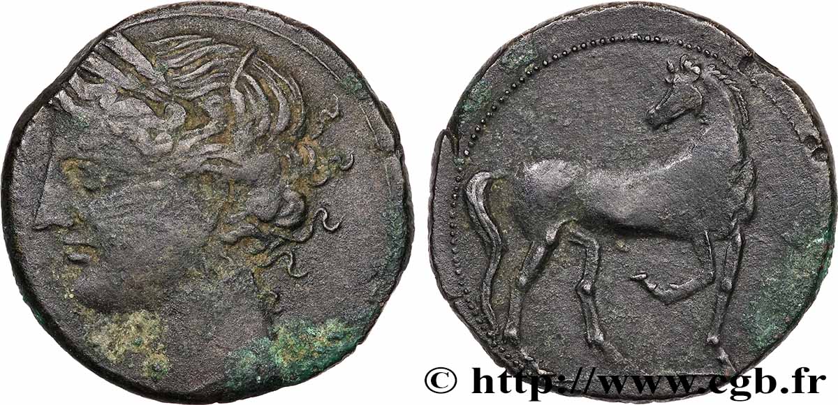 ZEUGITANE - CARTHAGE Shekel TB+