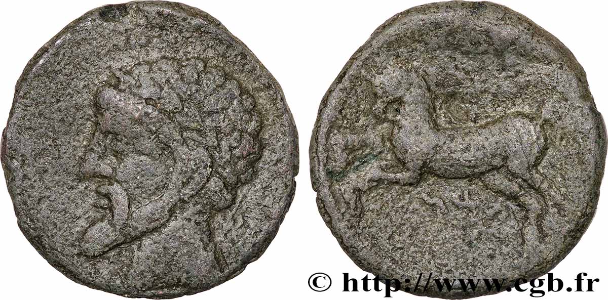 NUMIDIE - ROYAUME DE NUMIDIE - MASSINISSA ou MICIPSA Unité TB+