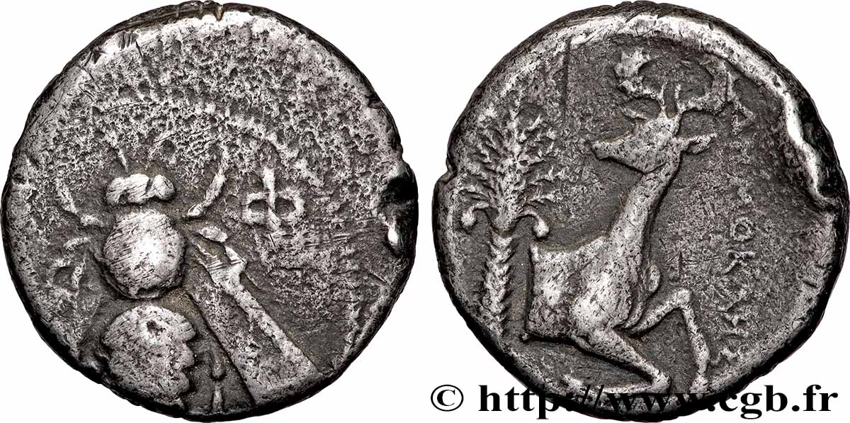 IONIE - ÉPHÈSE Tétradrachme TB+/TTB