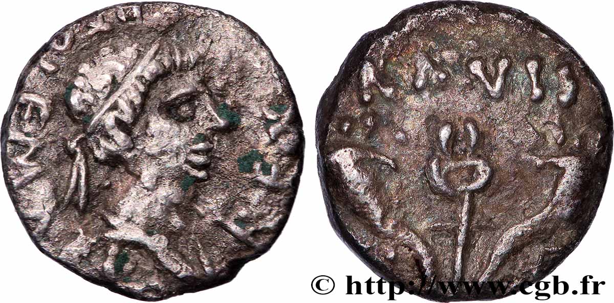 MAURETANIEN -MAURETANISCHES KÖNIGREICH - PTOLEMAEUS Denier SS