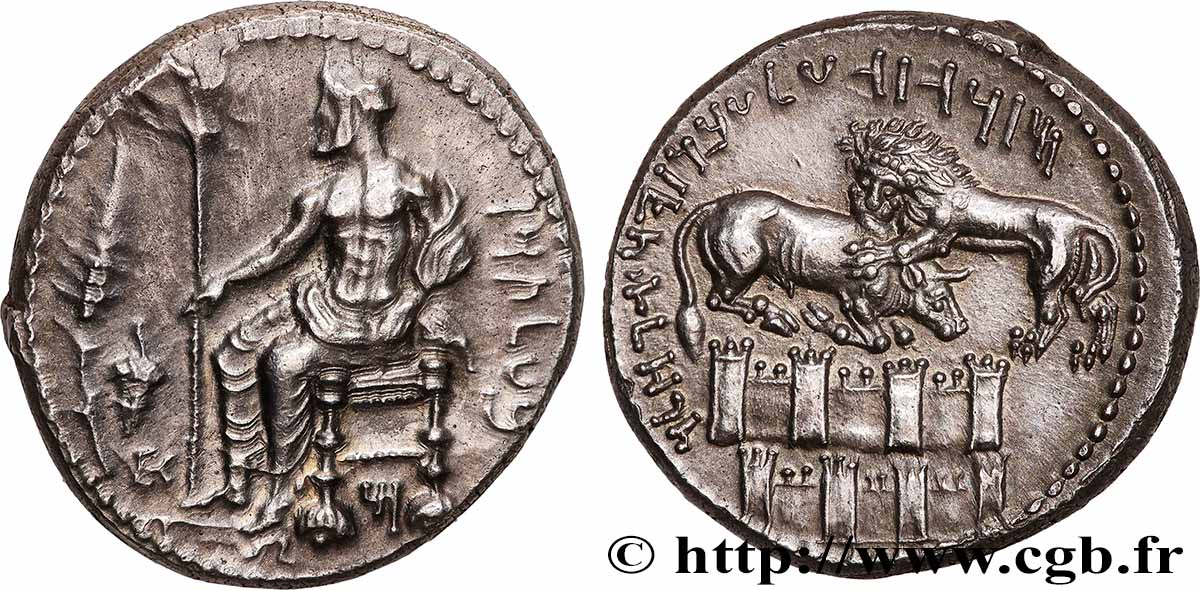 CILICIE - TARSE - SATRAPE MAZAIOS Statère SUP/SPL