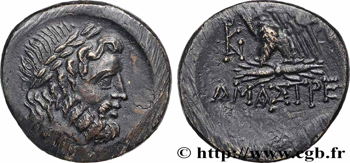 PAPHLAGONIE - AMASTRIS Tetrachalque TTB+/TTB