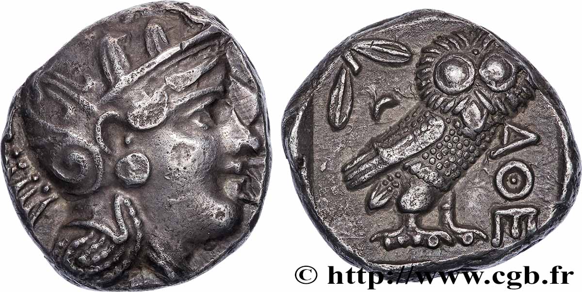 ATTICA - ATHENS Tétradrachme AU/AU