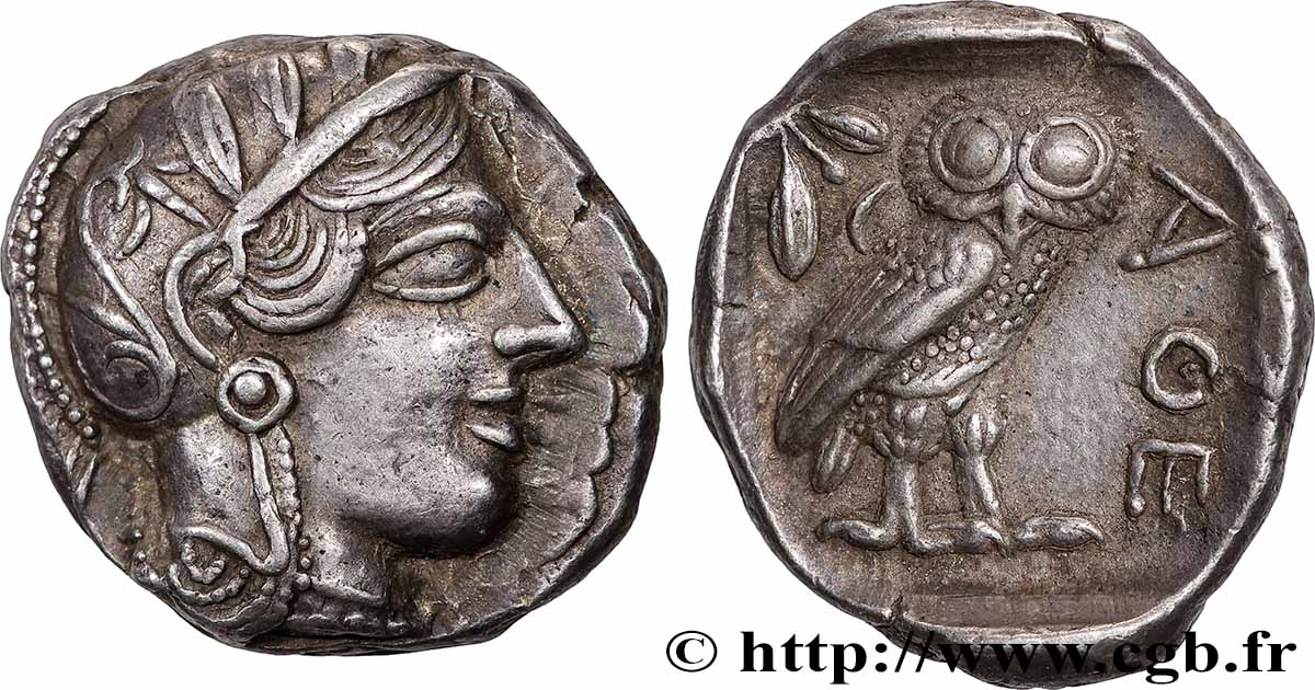 ATTIKA - ATHEN Tétradrachme VZ