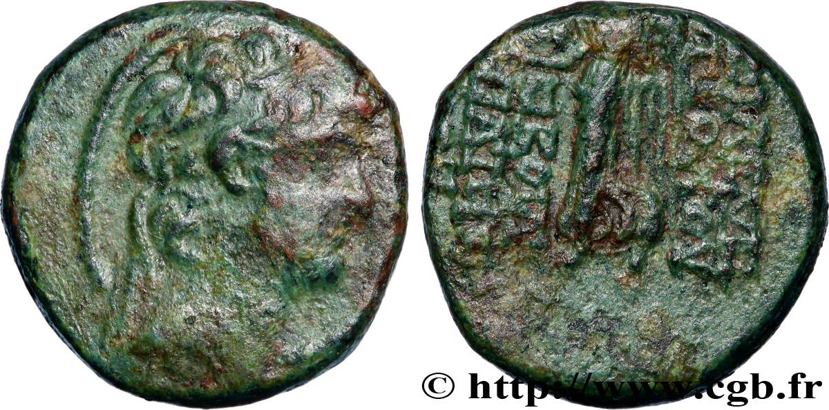 SYRIE - ROYAUME SÉLEUCIDE - ANTIOCHUS X EUSEBES PHILOPATOR Demi-unité TB+