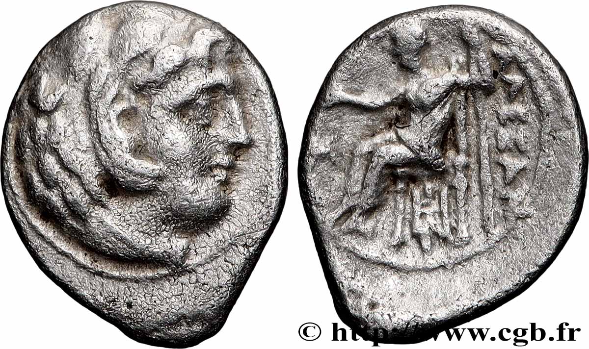 MAKEDONIEN - MAKEDONISCHE KÖNIGE - ALEXANDER III DER GROßE Obole SS