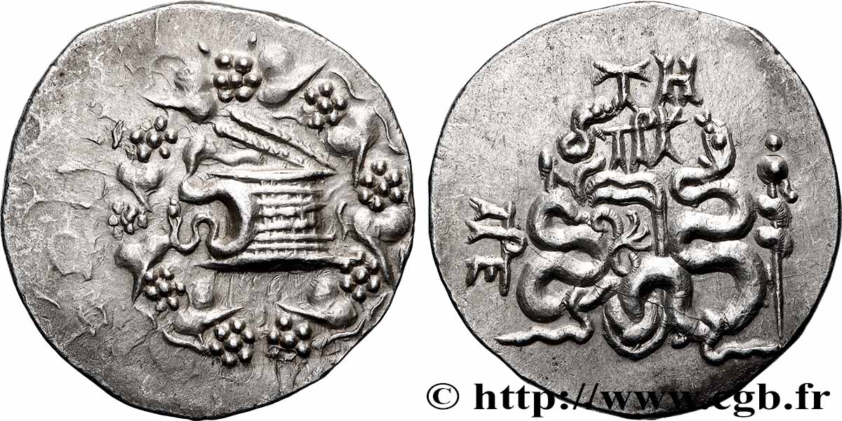 MYSIA - PERGAMON Cistophore AU/AU