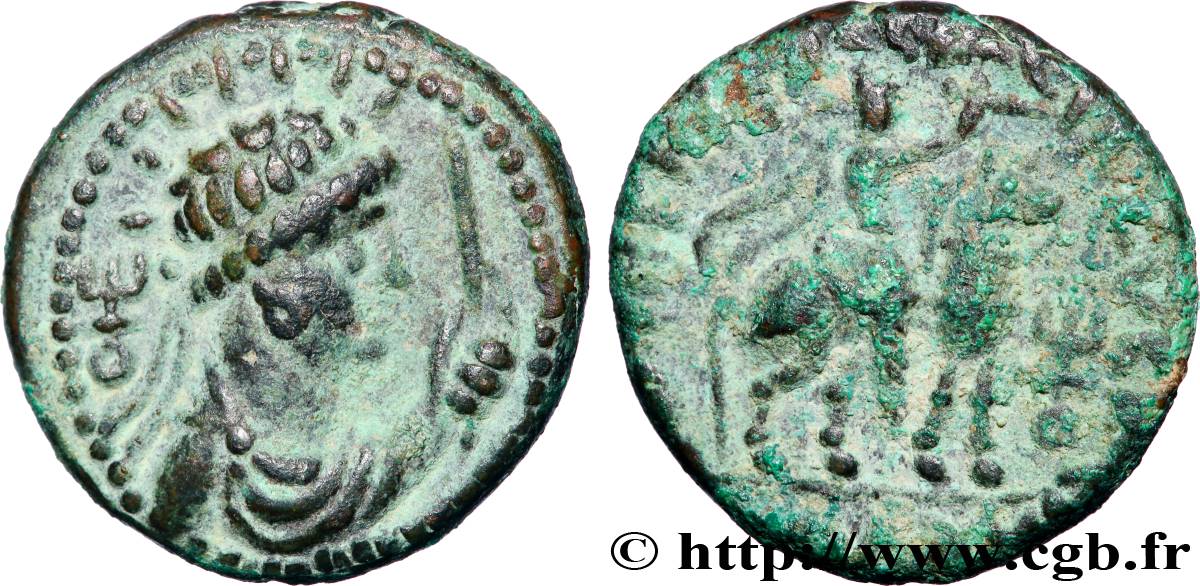 INDO-PARTIA - ROYAUME INDO-PARTHE - ROI INCONNU Tétradrachme XF