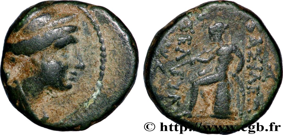 SYRIE - ROYAUME SÉLEUCIDE - SÉLEUCUS III CERAUNOS demi-unité TB+