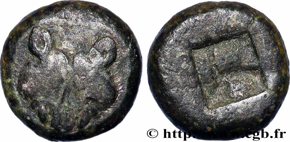 EOLIA - ISLA DE LESBOS - MITILENO Obole BC+