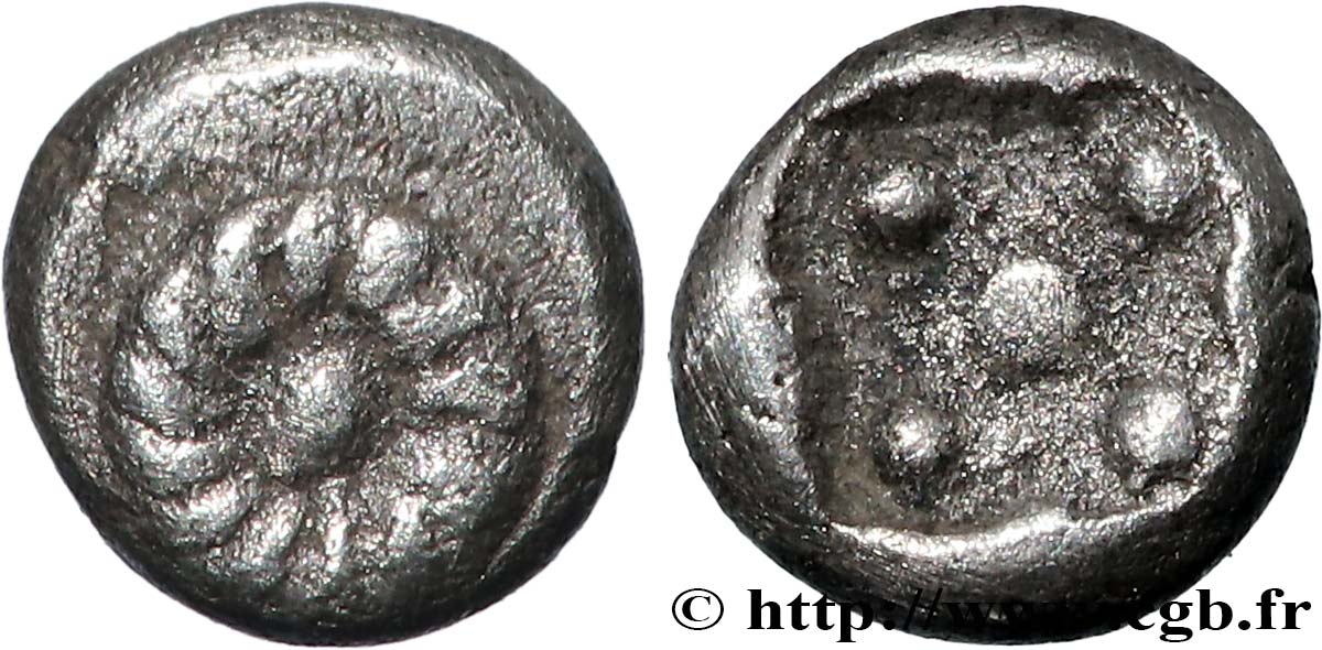 IONIA - UNSPECIFIED Tetartemorion AU/XF