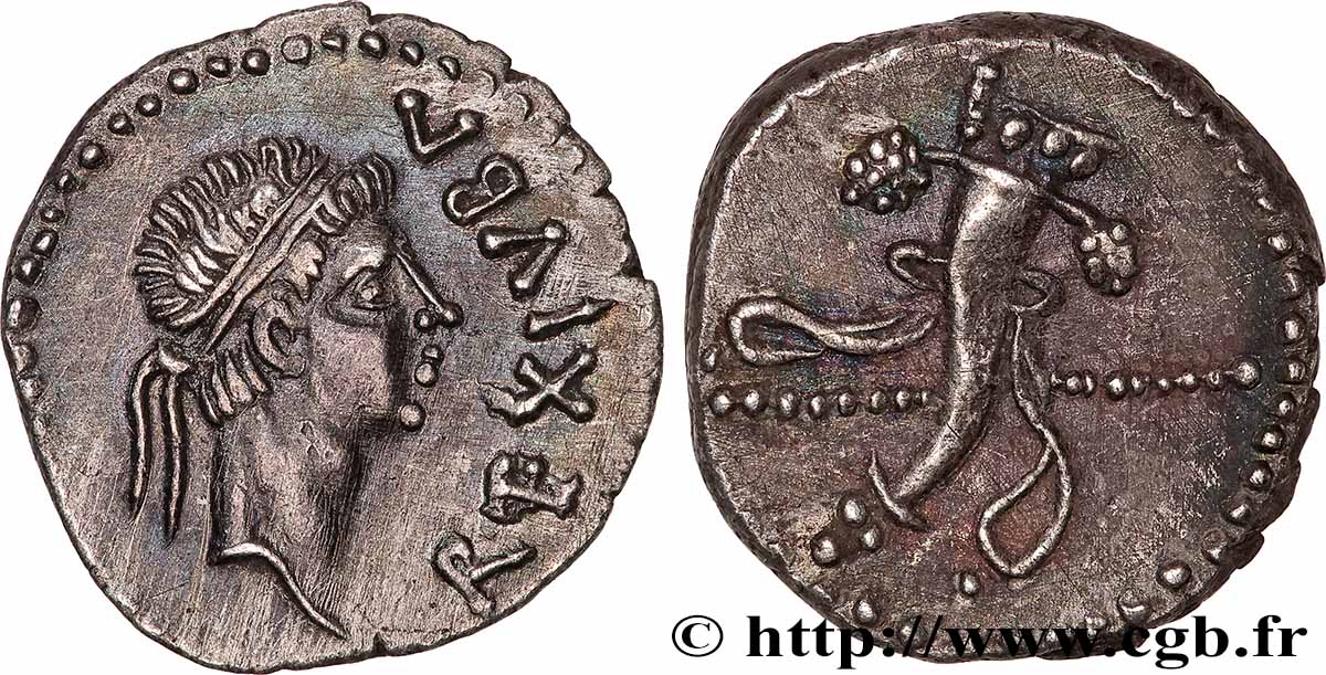 MAURETANIEN - MAURETANISCHES KÖNIGREICH - JUBA II Denier VZ