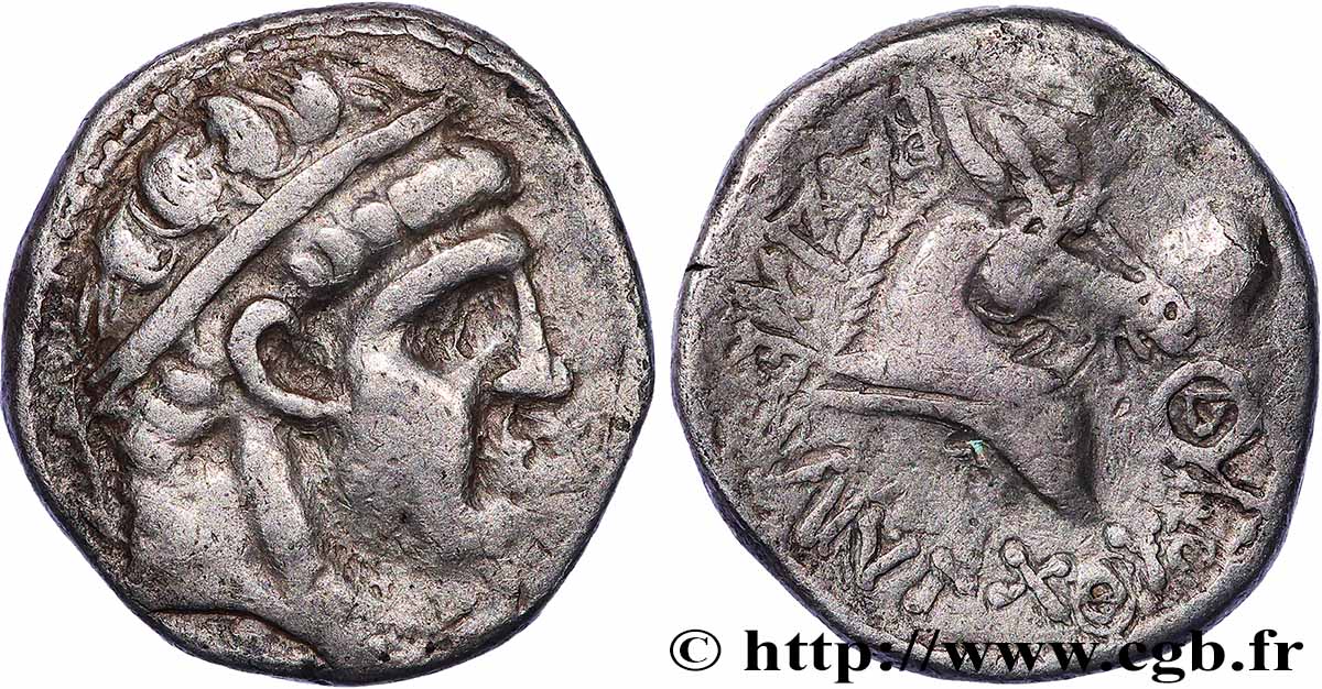 SYRIEN - SELEUKIDISCHES KÖNIGREICH - ANTIOCHOS I SOTER Drachme SS