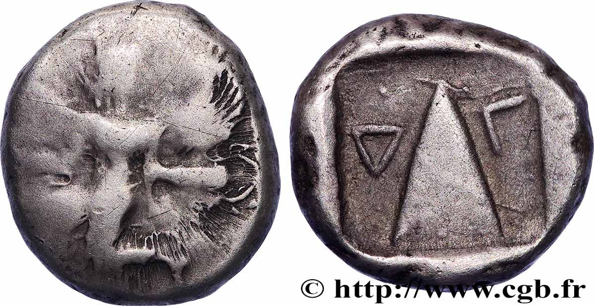 CARIA - KAUNOS Statère ou double sicle VF/XF