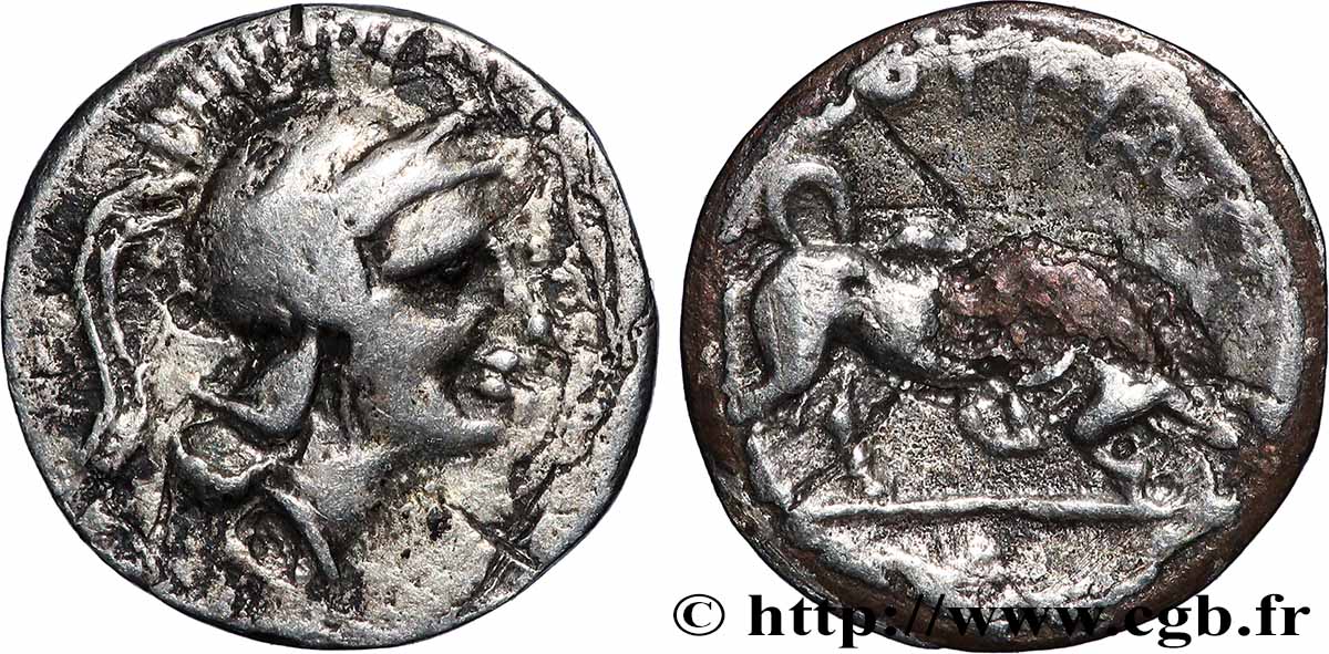 LUKANIEN - THOURIOI Triobole fSS