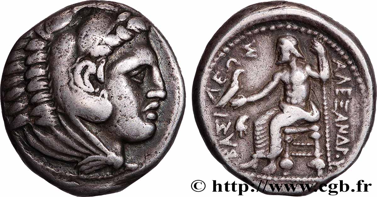 MACÉDOINE - ROYAUME DE MACÉDOINE - PHILIPPE III ARRHIDÉE Tétradrachme TTB+