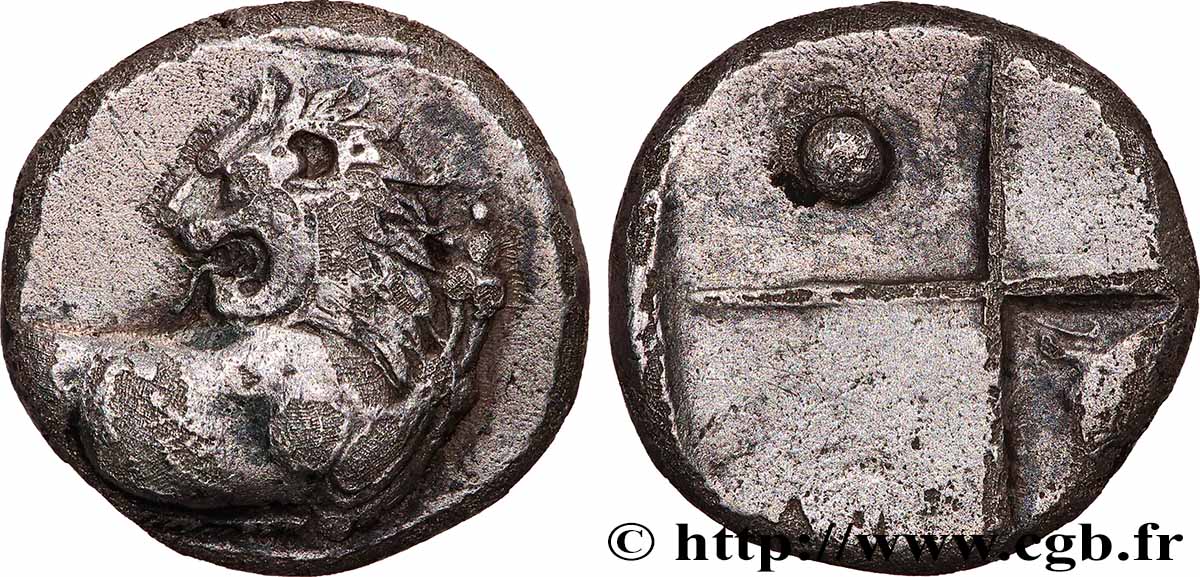 TRACIA - CHERSONESO DI TRACIA - CARDIA Hémidrachme q.SPL/BB