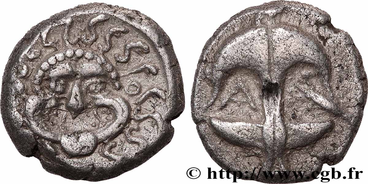 TRACIA - APOLLONIA PONTICA Drachme q.SPL