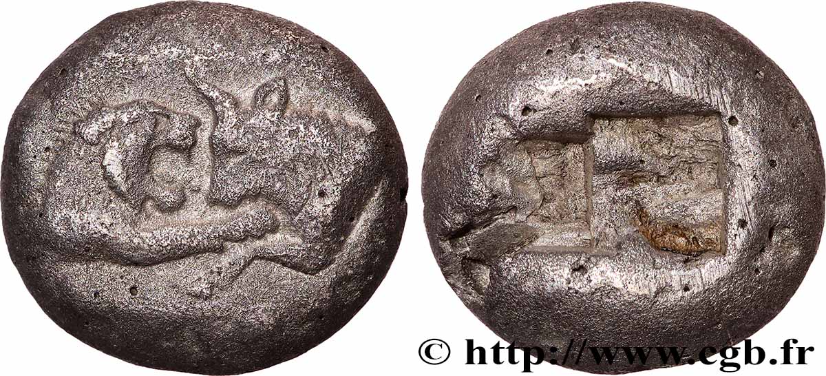 LIDIA - REINO DE LIDIA - CRESUS Hemistatère BB