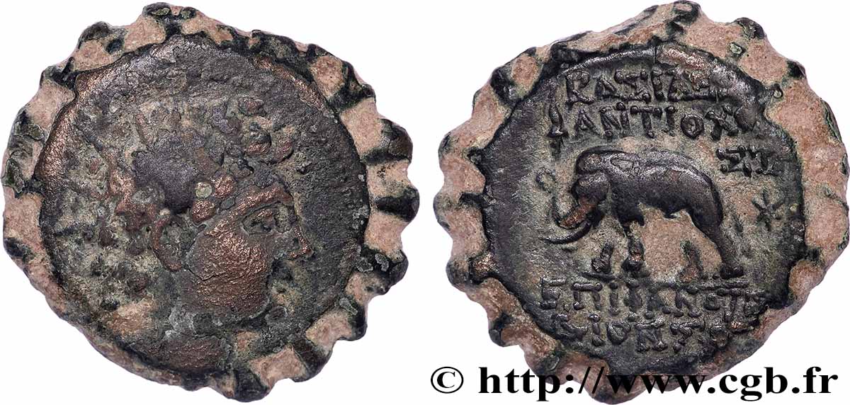 SIRIA - REGNO DI SIRIA - ANTIOCO VI DIONYSOS Dichalque BB/q.SPL