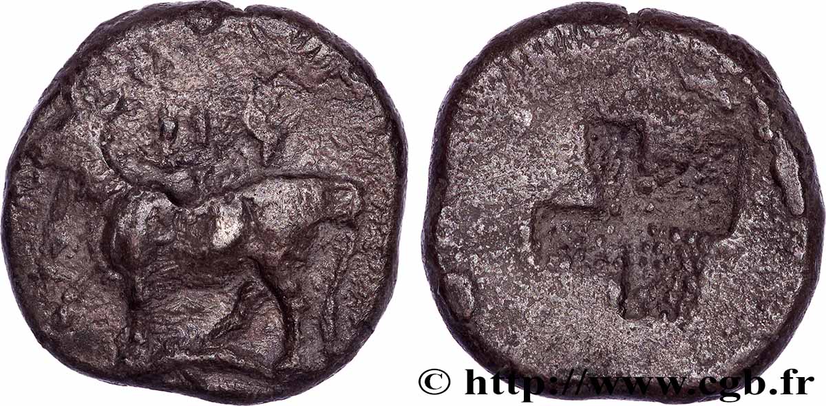 THRAKIEN - BYZANTION Drachme ou sicle fSS