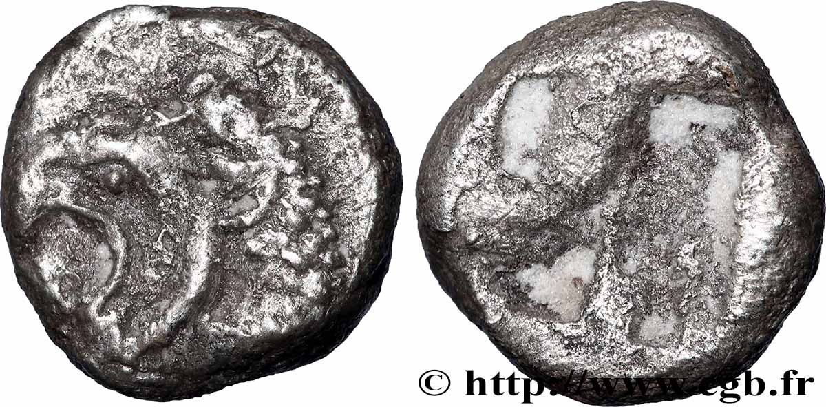 THRACE - CHERCHONÈSE DE THRACE - CHERRONESOS Hemidrachme ou tetrobole TB+