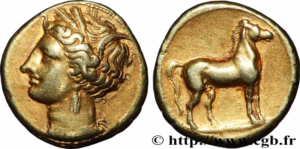 ZEUGITANIEN - KARTHAGO Statère fVZ