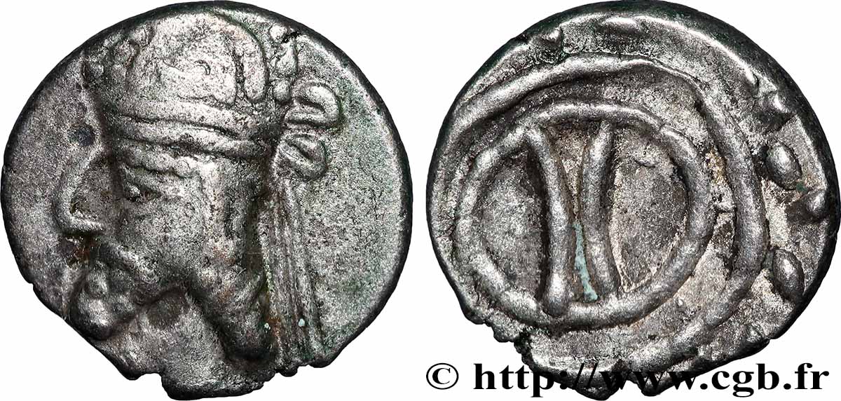 PERSIS - KINGDOM OF PERSIS - UNKNOWN KING Hémidrachme XF