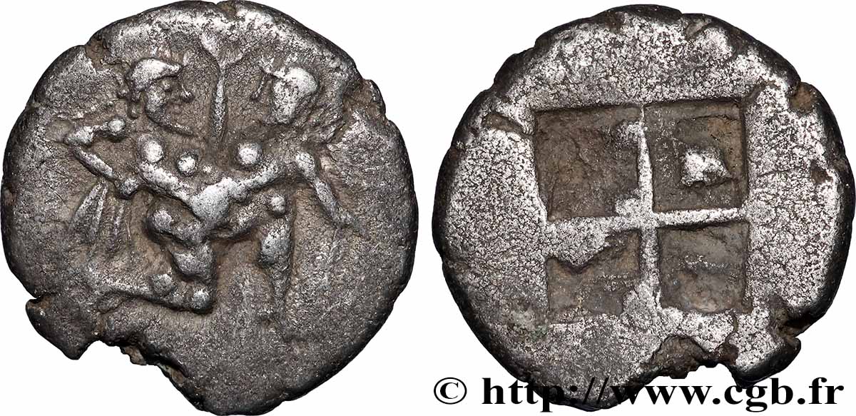 THRACIA - ÎLES DE THRACE - THASOS Drachme VF