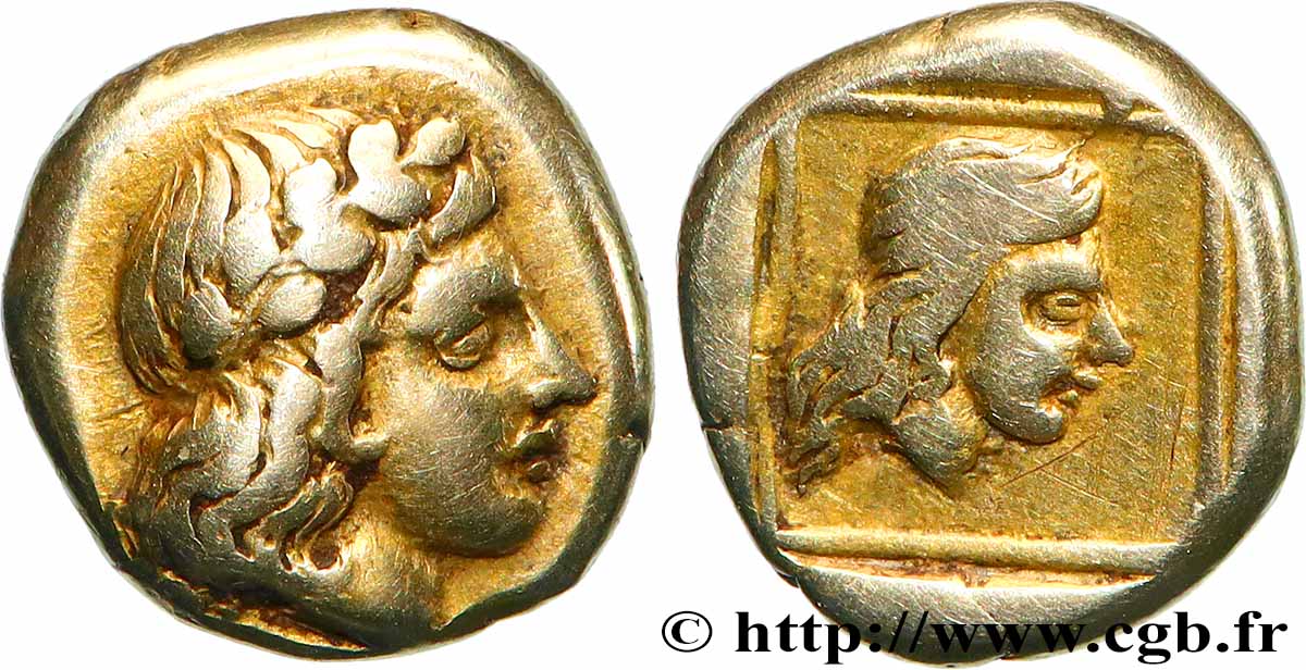 ÉOLIDE - ÎLE DE LESBOS - MYTILÈNE Hecté TTB+