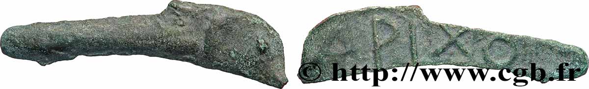 SARMATIE - OLBIA Dauphin épigraphe TTB