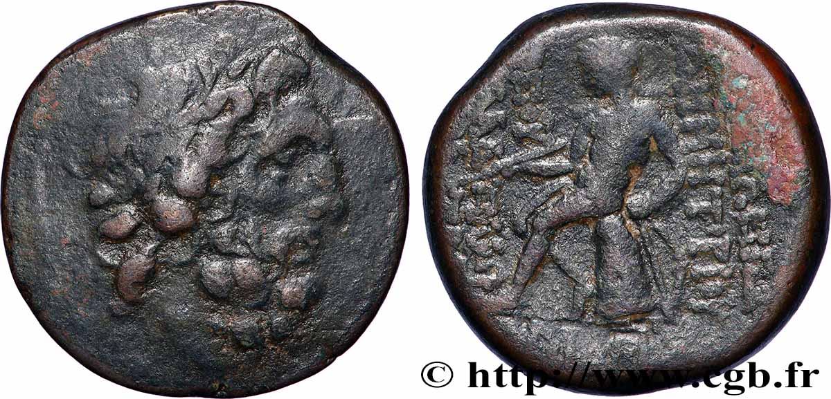 SYRIA - SELEUKID KINGDOM - DEMETRIOS II NIKATOR Tetrachalque VF