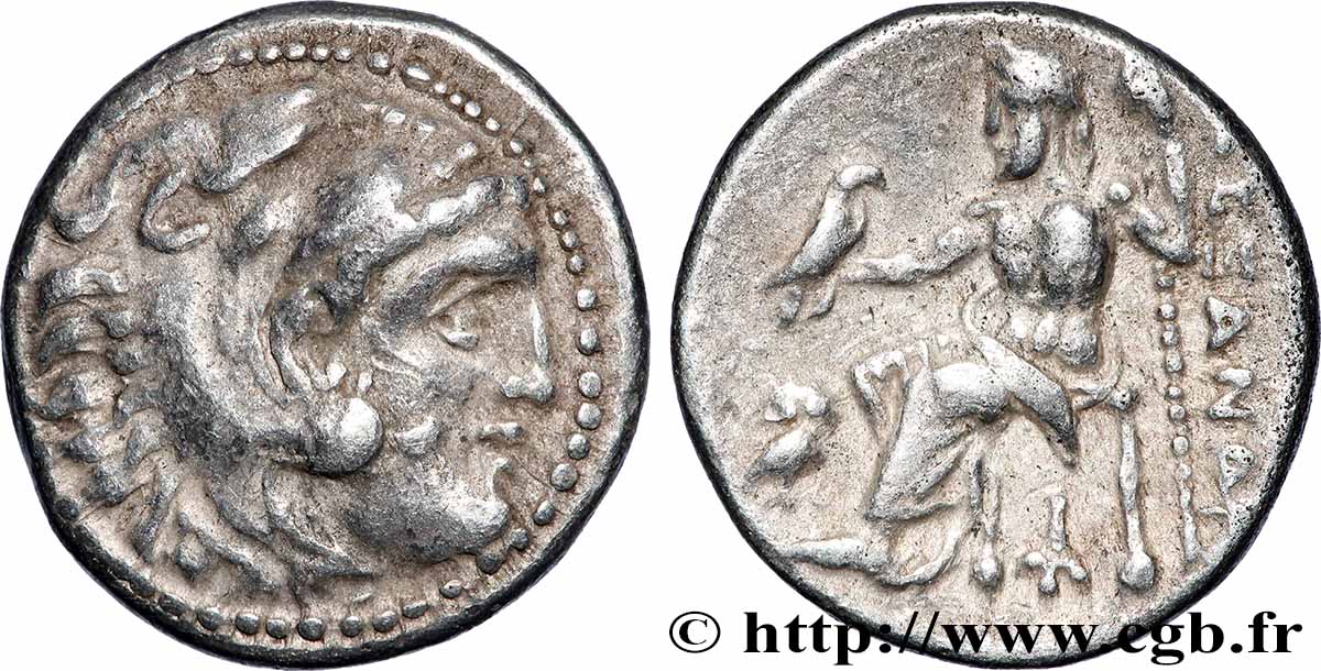 MAKEDONIEN - MAKEDONISCHE KÖNIGE - ANTIGONOS MONOPHTALMOS Drachme fVZ