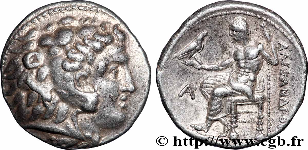 MACÉDOINE - ROYAUME DE MACÉDOINE - ALEXANDRE III LE GRAND Tétradrachme SUP