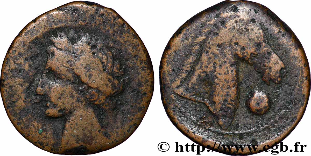 ZEUGITANIEN - KARTHAGO Shekel ou unité S