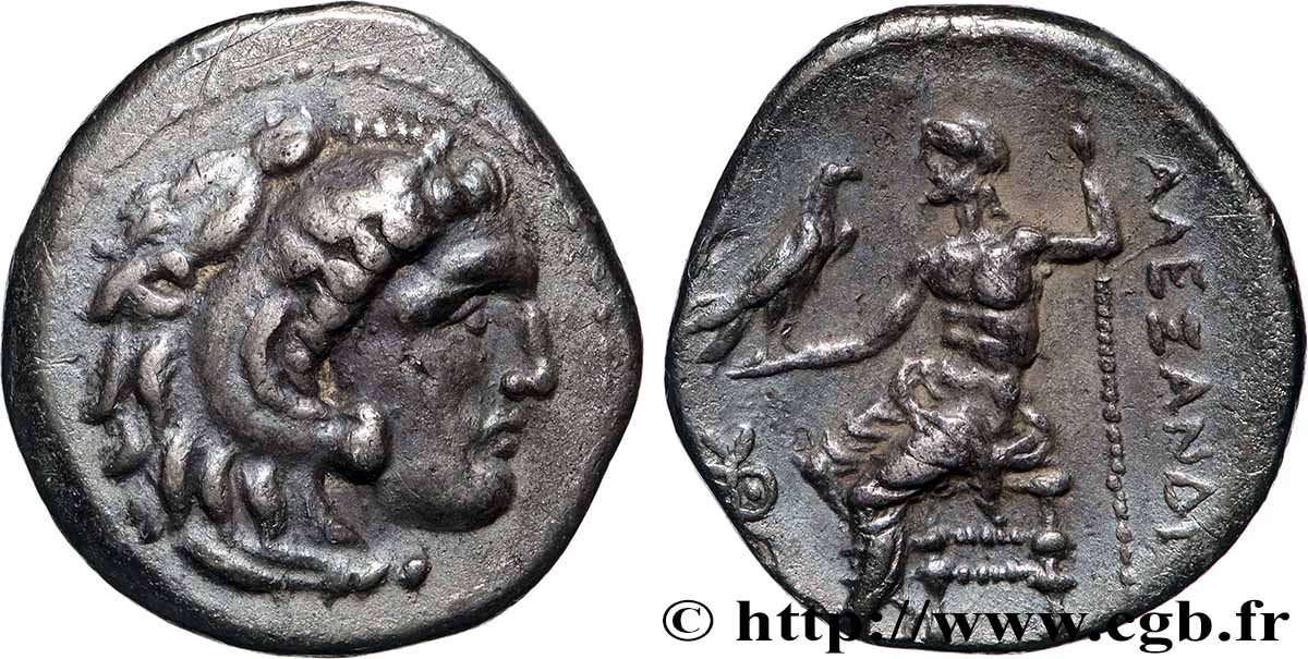 MAKEDONIEN - MAKEDONISCHE KÖNIGE - ANTIGONOS MONOPHTALMOS Drachme fVZ