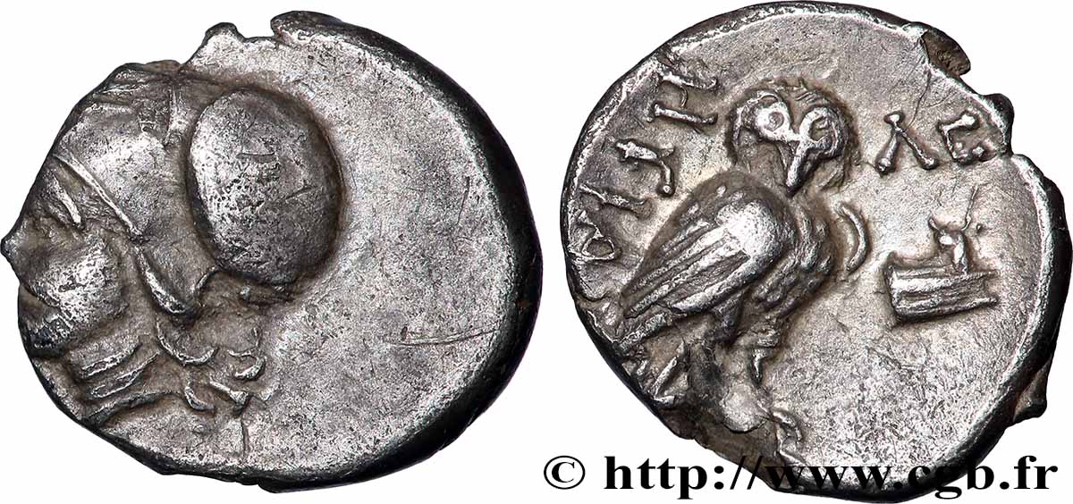 IONIEN - LEBEDOS (PTOLEMAIS) Hemidrachme fVZ
