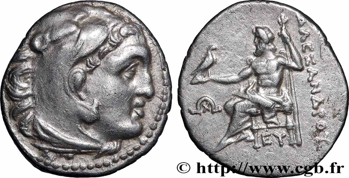 MAKEDONIEN - MAKEDONISCHE KÖNIGE - DEMETRIOS POLIORKETES Drachme VZ/fVZ