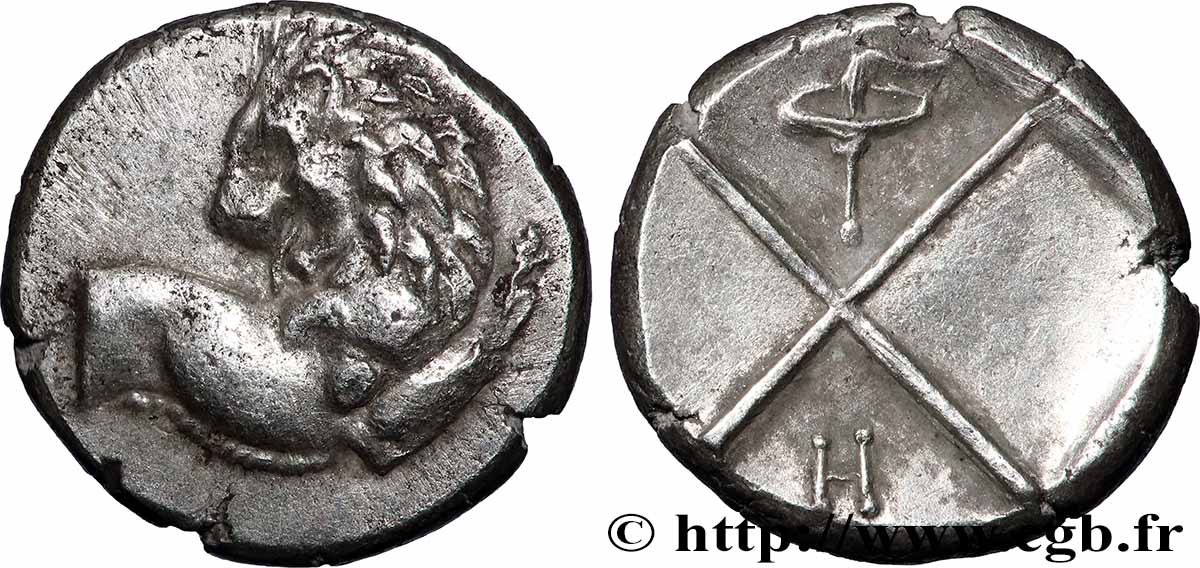 THRACE - CHERCHONÈSE DE THRACE - CHERRONESOS Hemidrachme ou tetrobole TTB+